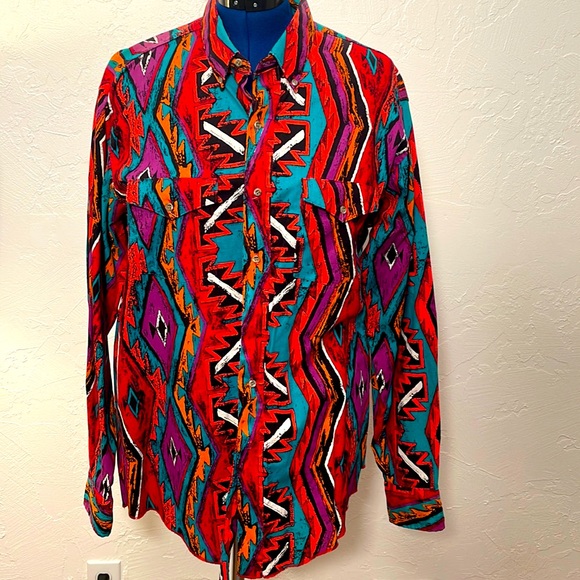 Vintage Wrangler rodeo shirt. - Picture 1 of 4